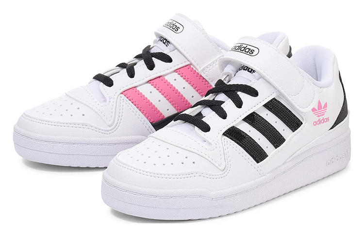 adidas forum black pink