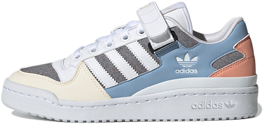 (W) adidas Originals Forum Low Sepatu Skate Tahan Aus Non-Slip Putih Biru Abu-abu GZ4405 Buy (W) adidas Originals Forum Low Sepatu Skate Tahan Aus Non-Slip Putih Biru Abu-abu GZ4405