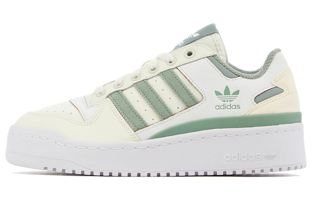 (Women) adidas Originals Forum Low 'White Green' IG0286