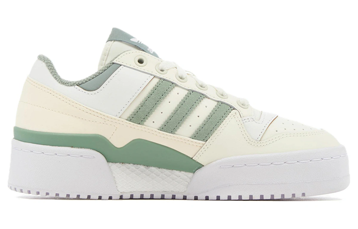 (Women) adidas Originals Forum Low 'White Green' IG0286
