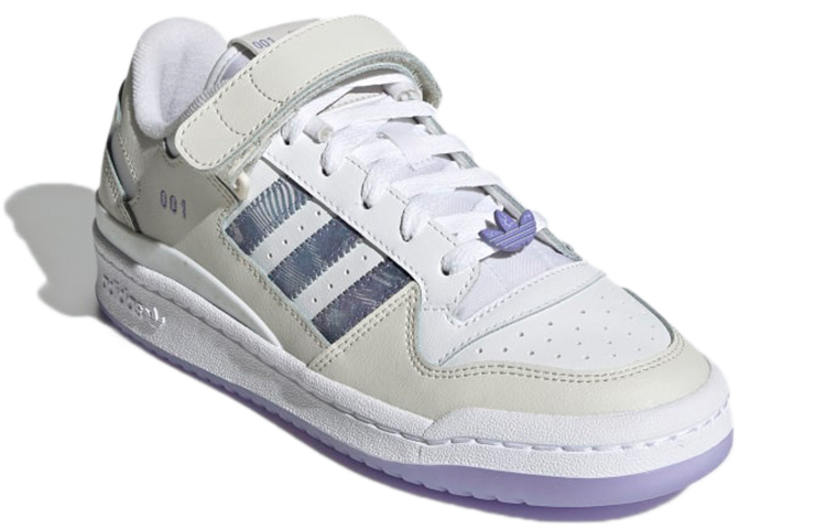 (W) adidas Originals Forum Low 'White Purple' 圖 3