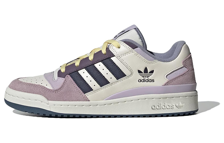 (Women) adidas originals Forum Low CL 'White Purple' ID6266