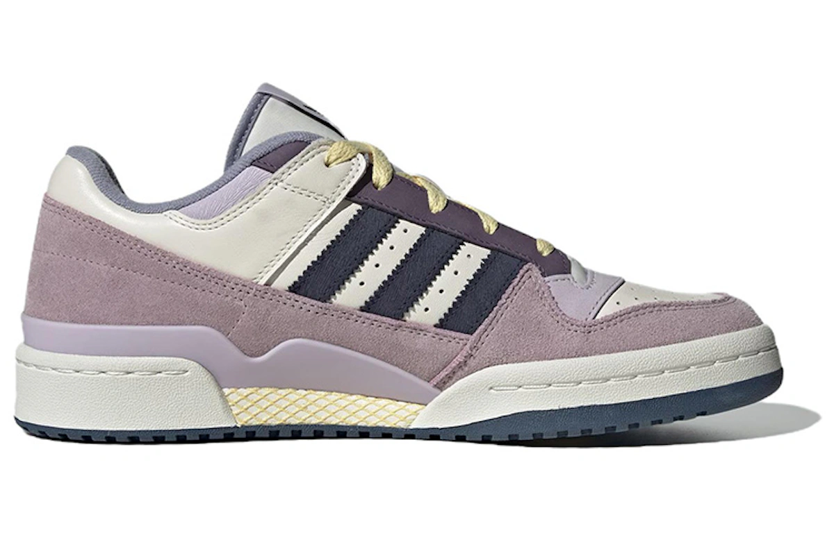 (Women) adidas originals Forum Low CL 'White Purple' ID6266