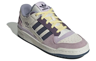 (Women) adidas originals Forum Low CL 'White Purple' ID6266