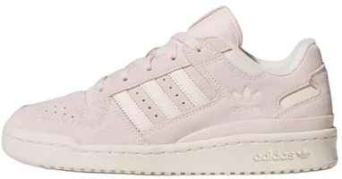 (Women) adidas Originals Forum Low CL Pink Sneakers Soft Leather Suede Casual Shoes JH7941 (Women) adidas Originals Forum Low CL Pink Sneakers Soft Leather Suede Casual Shoes JH7941
