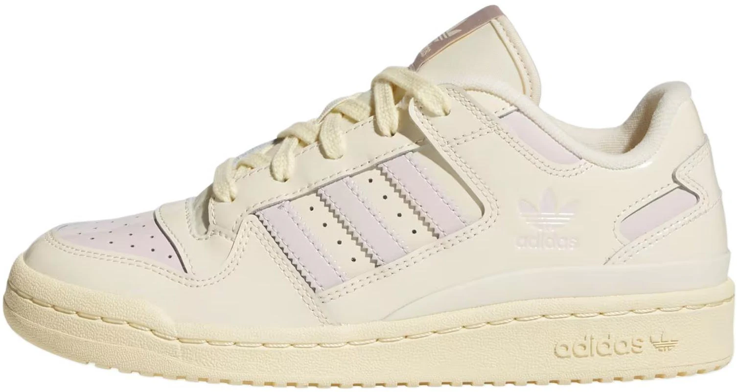 women-adidas-originals-forum-low-cl-yellow-shoes-stylish-durable-lightweight-jh-7944