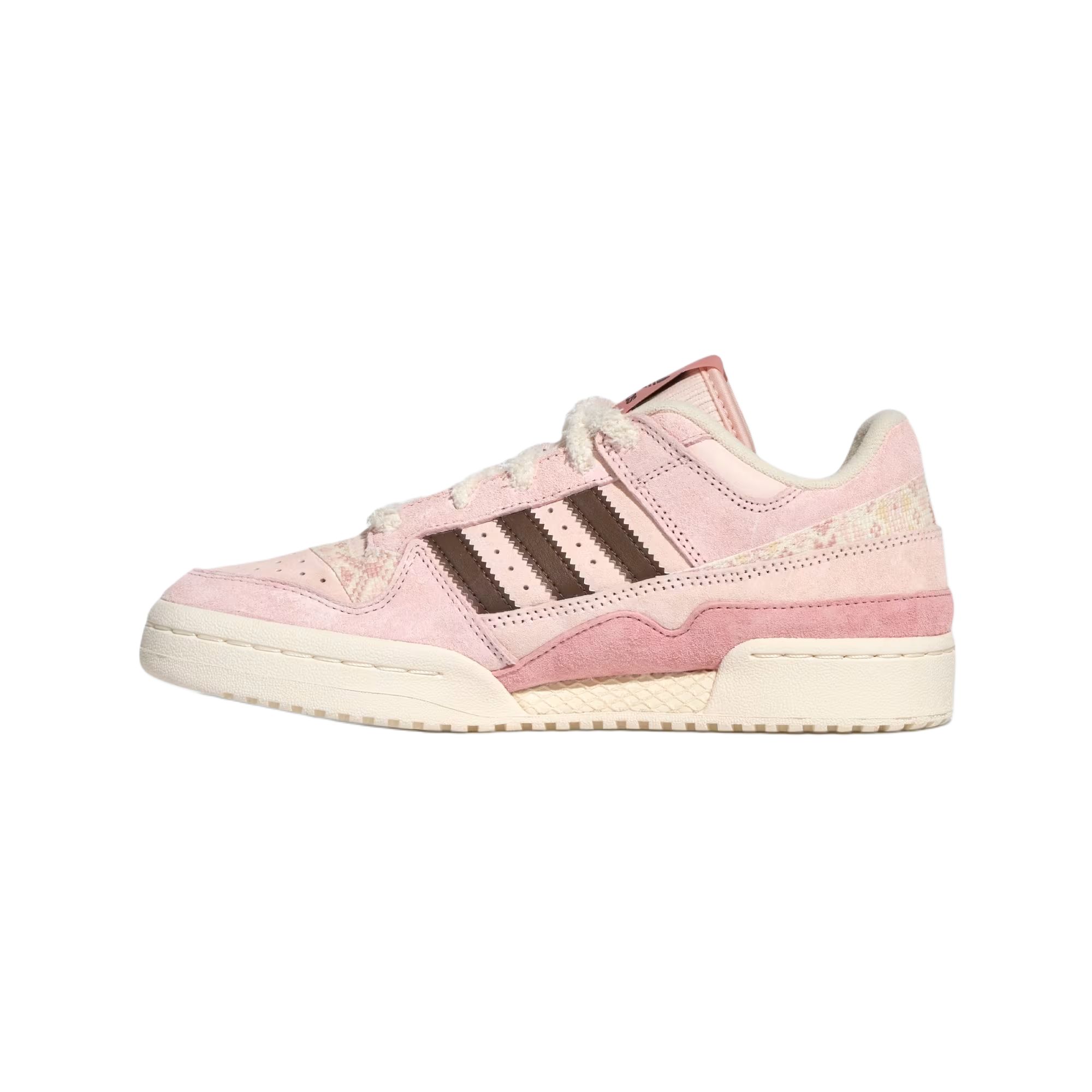 (Women) adidas Originals Forum Low Pink Leather Casual Sneakers KJ4300