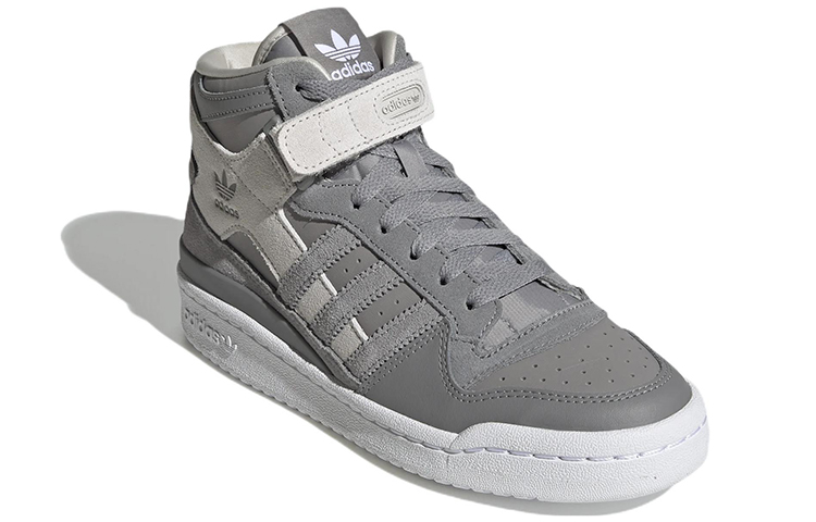 Lookbook (W) 아디다스 오리지널 포럼 미드 '그레이' GZ6370