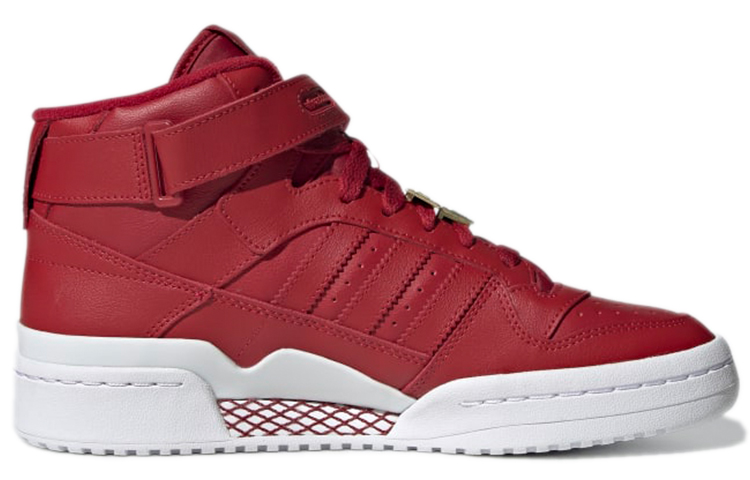 Order (W) 아디다스 오리지널 포럼 미드 '레드 벨크로'(찍찍이) GZ8602