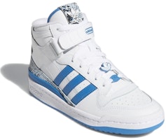 (W) adidas Originals Forum Mid 'Biru Langit' GX8945 Lookbook (W) adidas Originals Forum Mid 'Biru Langit' GX8945