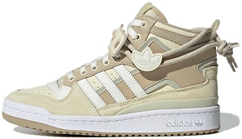 (Women) adidas originals Forum Mid 'Cream Light Brown White' GX3660 (Women) adidas originals Forum Mid 'Cream Light Brown White' GX3660