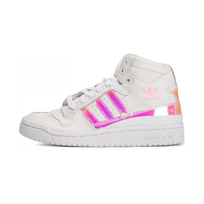 (W) adidas originals Forum Mid 'White Purple Pink'