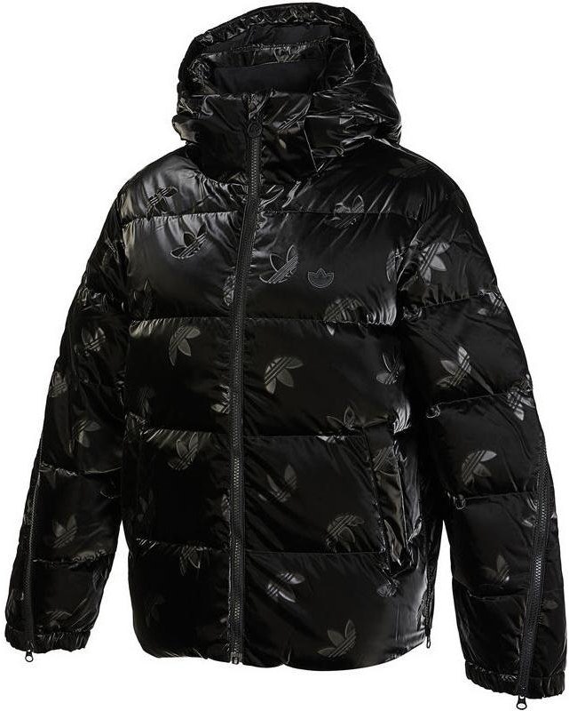 women-adidas-originals-fw-22-black-logo-print-puffer-jacket-with-hood-hs-9510