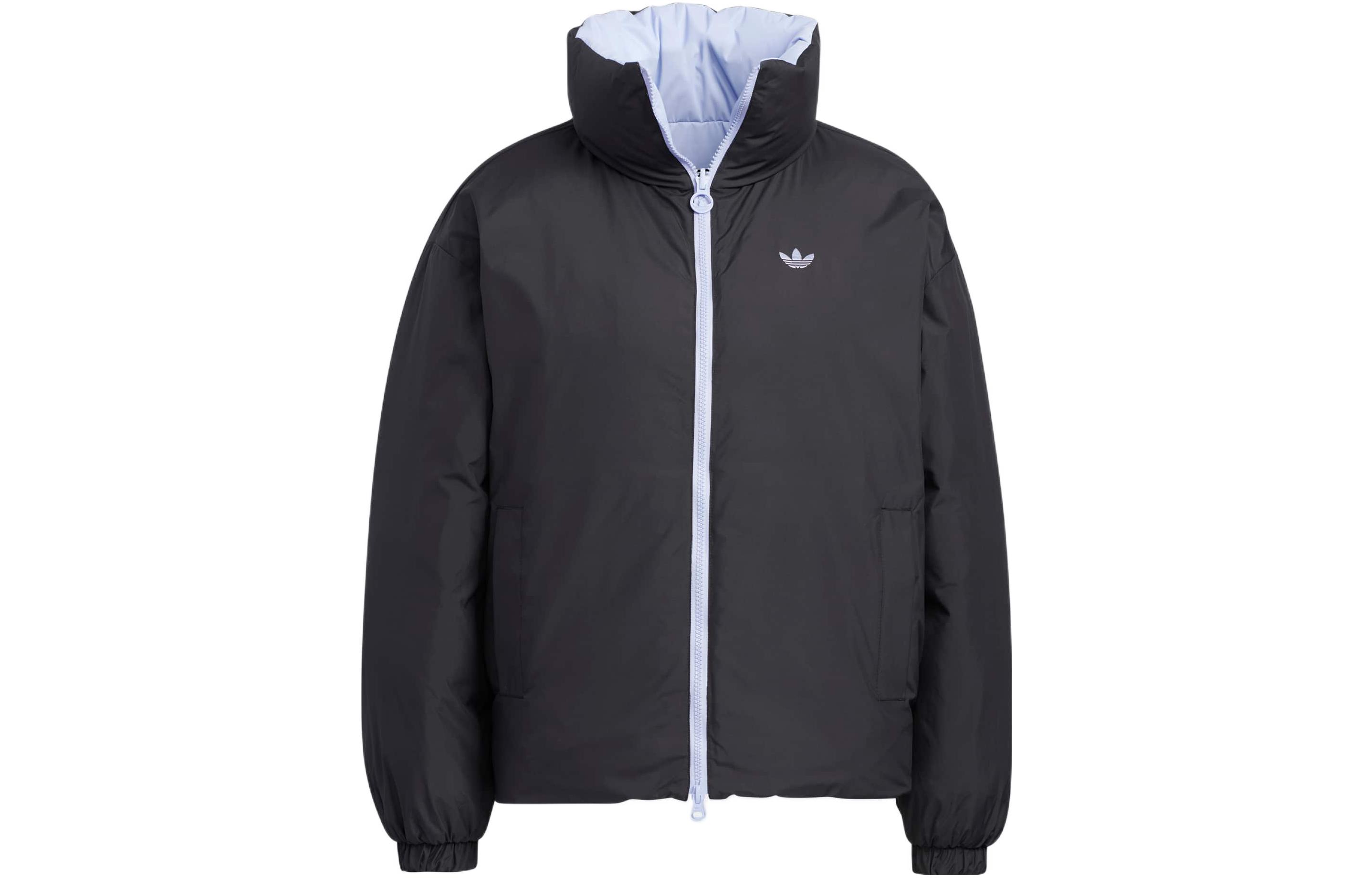 (Women) adidas Originals FW22  Reversible Nylon Down Jacket Blue/Black Retro Style HS9499 圖 3