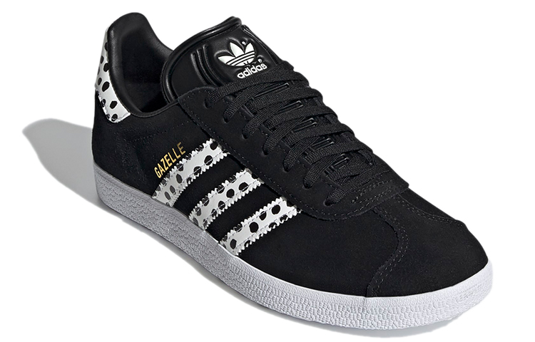 (W) adidas Originals Gazelle 'Black White Gold' 圖 3