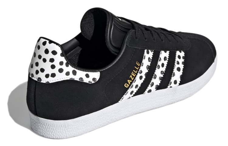(W) adidas Originals Gazelle 'Black White Gold' 圖 4