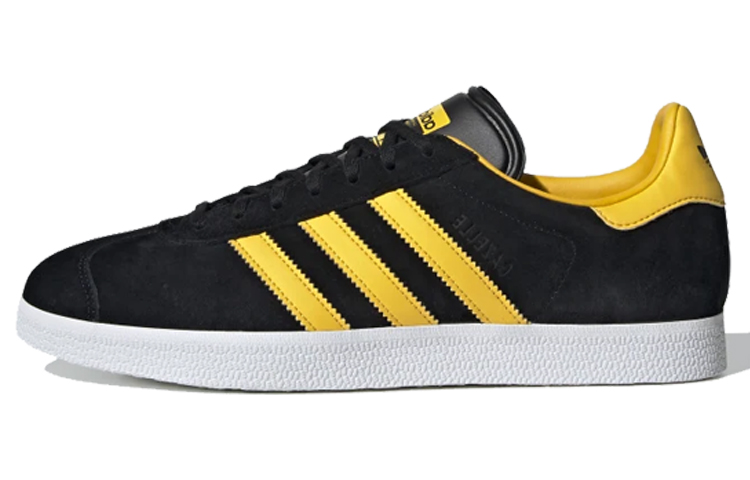 Buy (W) 아디다스 오리지널 가젤 '검노' (Adidas Original Gazelle 'Black Yellow' shortened to Black/Yellow) FV3264