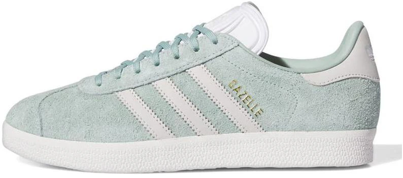 women-adidas-originals-gazelle-green-and-white-low-top-casual-sneakers-ig-4393