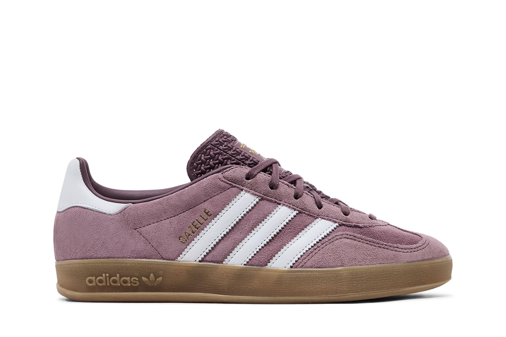 (Women) adidas Originals Gazelle Indoor 'Purple White' IH5483
