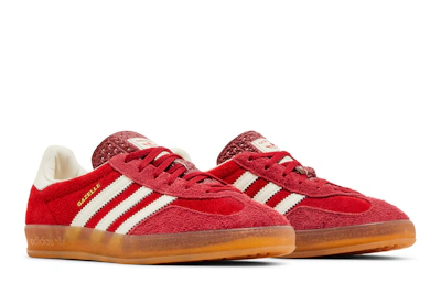 (Women) adidas Originals Gazelle Indoor "Red/White/Gum" IE1051