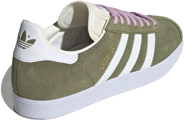 (W) 아디다스 오리지널 가젤 '포커스 올리브 화이트' GX2055 Shop (W) 아디다스 오리지널 가젤 '포커스 올리브 화이트' GX2055