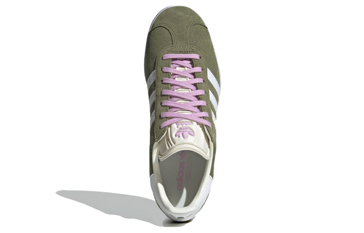 Purchase (W) Sepatu adidas Originals Gazelle 'Focus Olive White' GX2055