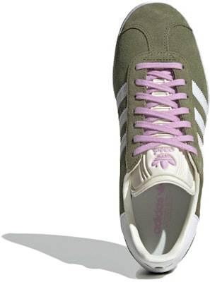 (W) 아디다스 오리지널 가젤 '포커스 올리브 화이트' GX2055 Purchase (W) 아디다스 오리지널 가젤 '포커스 올리브 화이트' GX2055