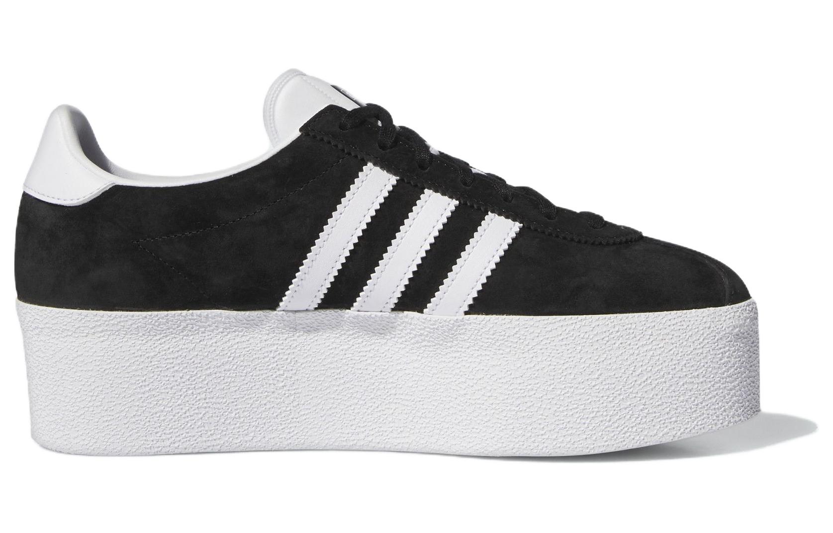 Lookbook (Women) adidas Originals Gazelle Up 'Black White' IH1290