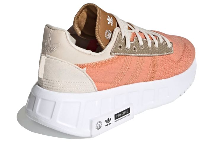 (W) adidas Originals Geodiver Primeblue 'Orange White Black' 圖 4