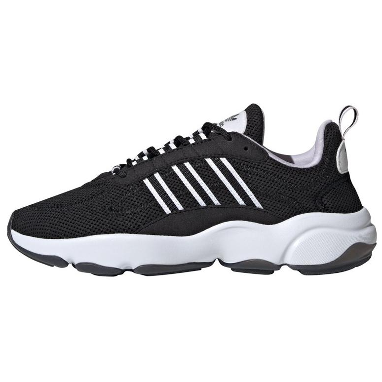 (Women) adidas Originals Haiwee Black White Casual Low-Top Sneakers FV9480