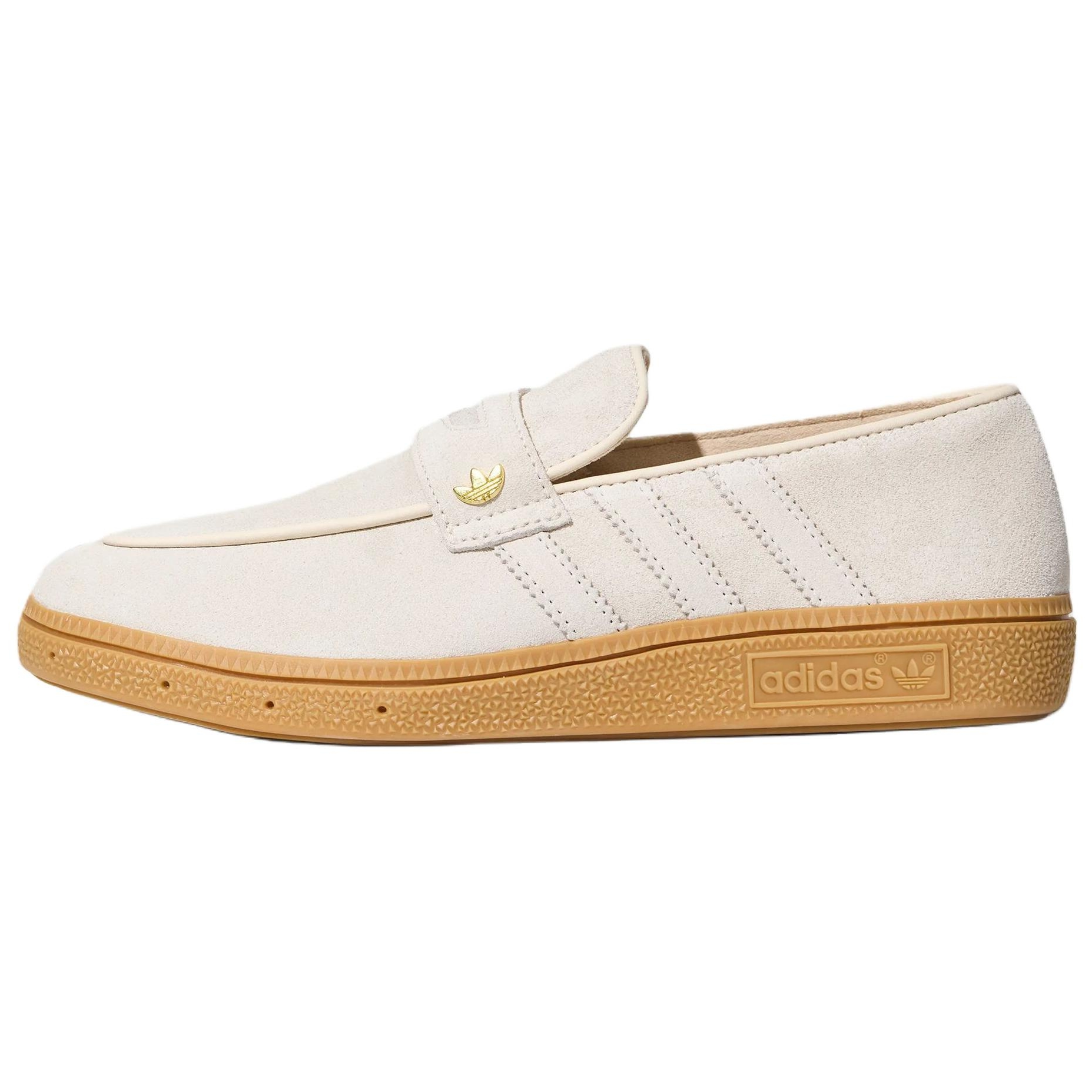 (Women) adidas Originals Handball Spezial Loafers Classic Casual - Wonder White LC3891