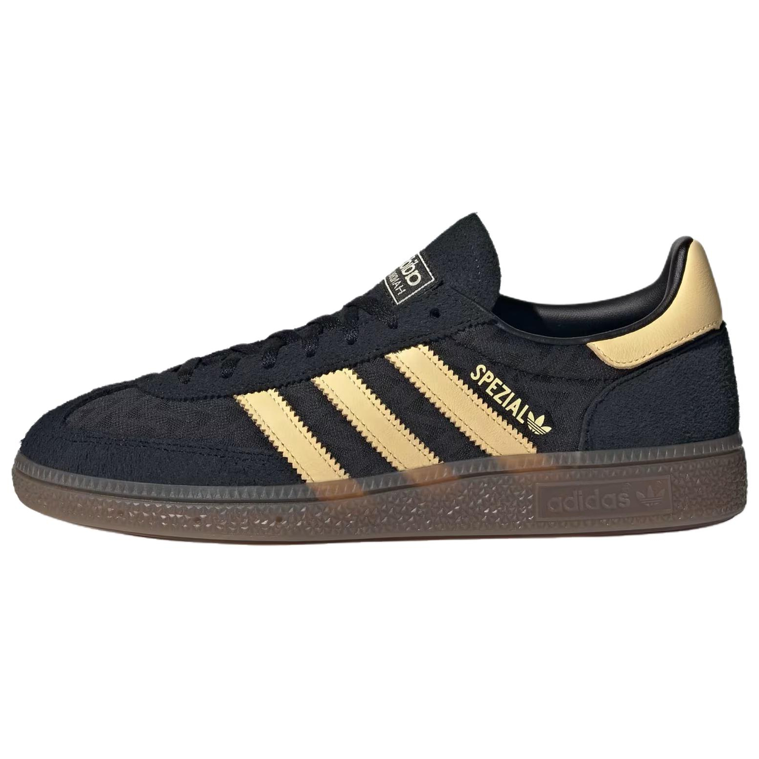 (Women) adidas Originals Handball Spezial Retro Trainers Black Comfortable. IH1498