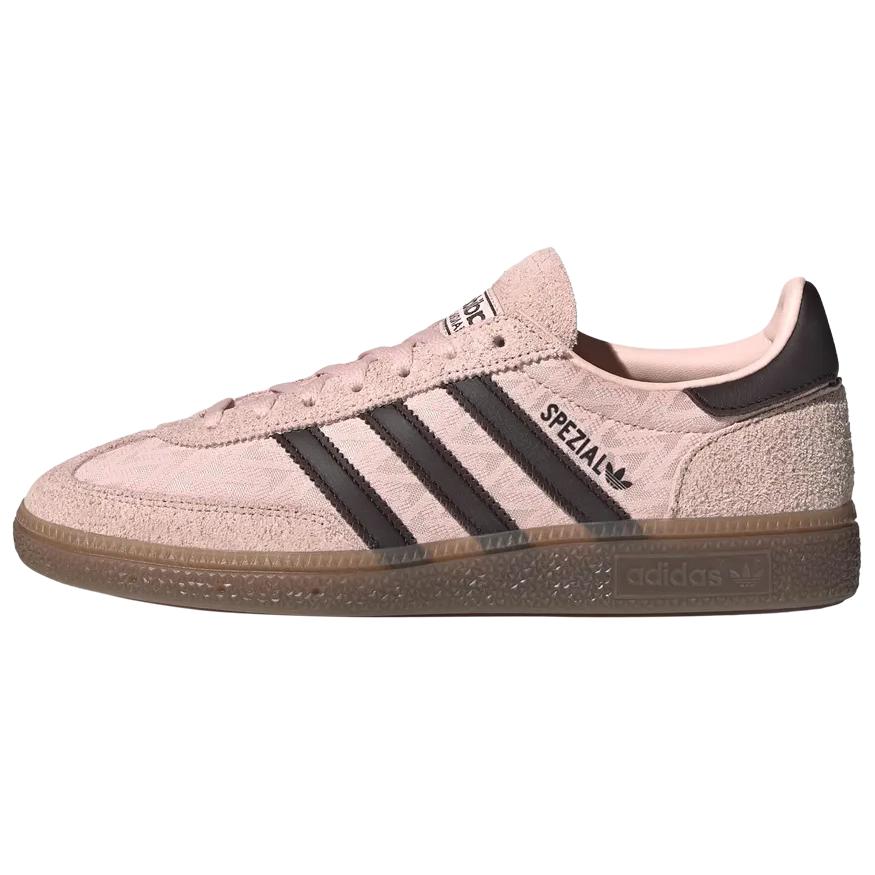 (Women) adidas Originals Handball Spezial Sandy Pink Aurora Coffee Gum Shoes IH1499