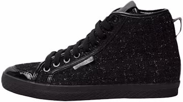 (Women) adidas Originals Honey Mid Black Casual Mid-Top Sneakers Durable Sole S77292 (Women) adidas Originals Honey Mid Black Casual Mid-Top Sneakers Durable Sole S77292