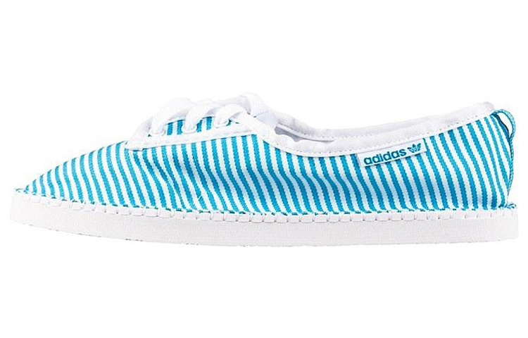 (W) adidas Originals Honey Plimsole 'Light Blue & White'