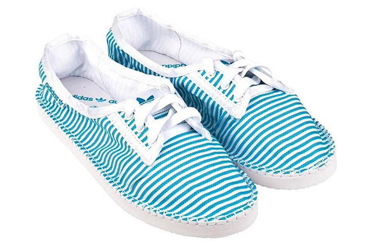 (W) adidas Originals Honey Plimsole 'Light Blue & White' 圖 4