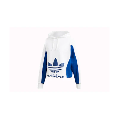 (Women) adidas Originals Hooded Pullover Sweater Collegiate Blue FU1757