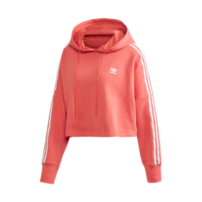 (Women) adidas Originals Hoodie Light Scarlet/White FM3274