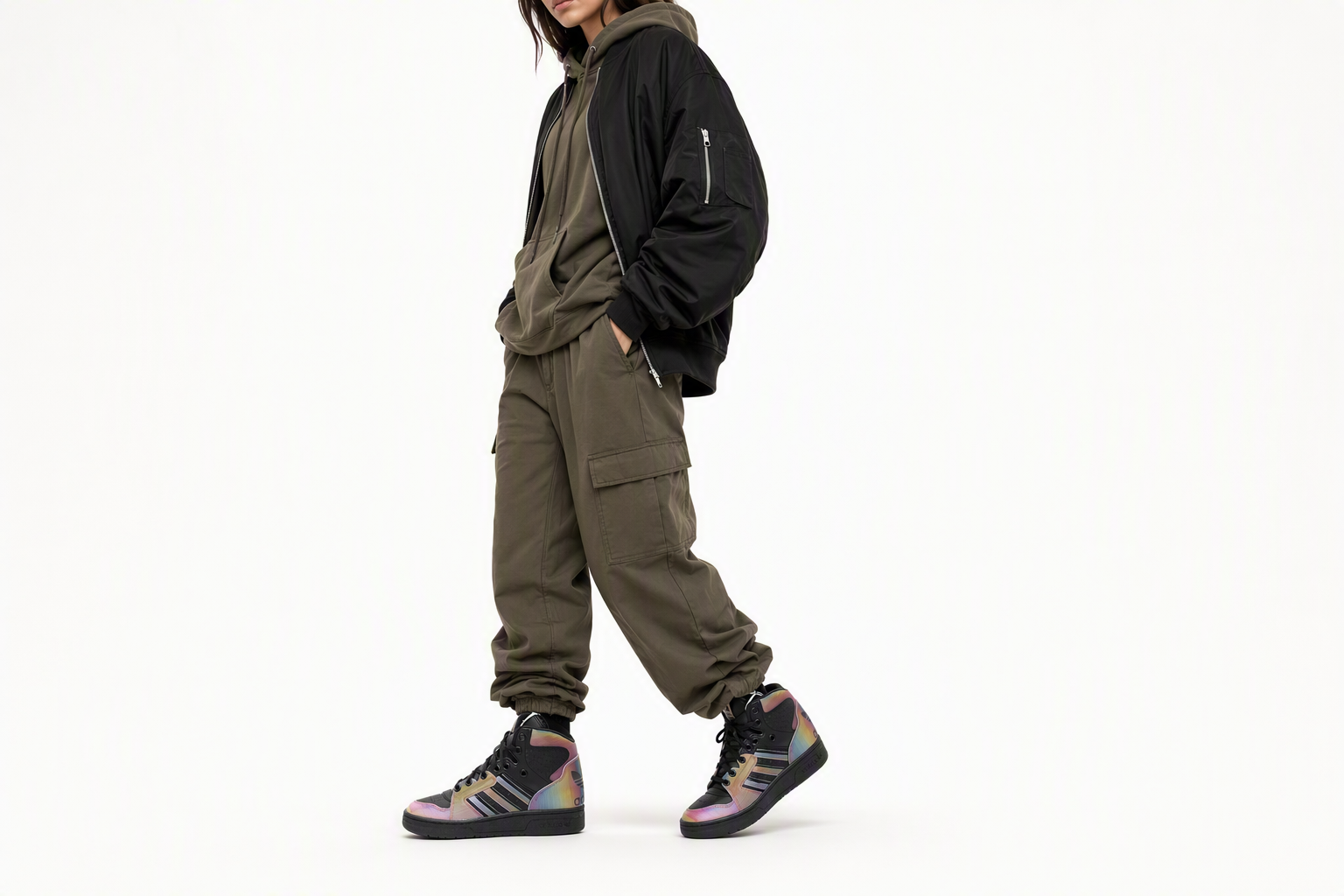 Order (W) adidas Originals Instinct x Rita Ora ''Nero Core Multicolor'' S81607