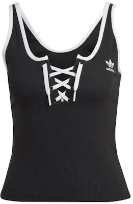 (Women) adidas Originals Lace-Up Neck Tank Top Black HK5060-YC Buy (Women) adidas Originals Lace-Up Neck Tank Top Black HK5060-YC