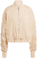 (Women) adidas Originals Lightweight Bomber Jacket Magic Beige Women’s Three-Stripes IY3422 (Women) adidas Originals Lightweight Bomber Jacket Magic Beige Women’s Three-Stripes IY3422