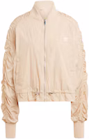 Order (W) adidas Originals 女裝輕量飛行夾克 魔法米色 三條紋 IY3422