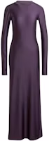 (Women) adidas Originals Long Purple Slim Fit Side Slit Dress IS4590 (Women) adidas Originals Long Purple Slim Fit Side Slit Dress IS4590