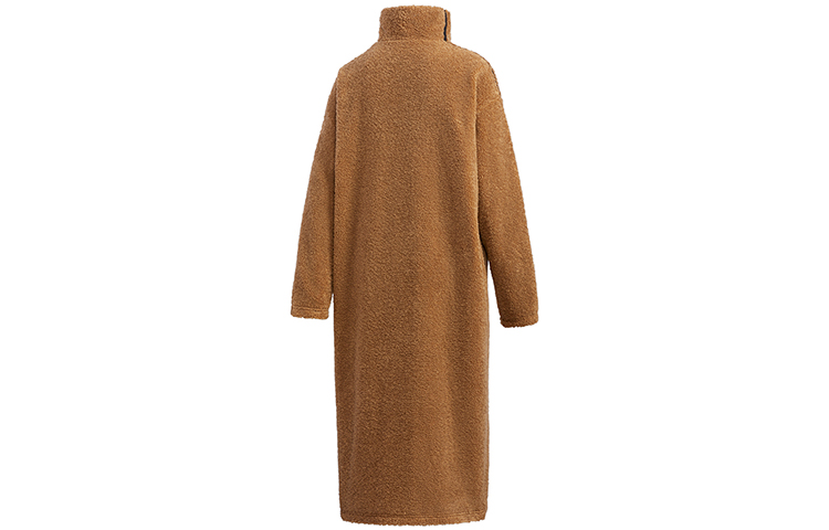 Lookbook (W) adidas Originals Jaket Panjang Sherpa Reversible Fleece Cardboard Kuning GV2928