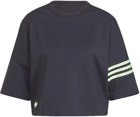 (Women) adidas Originals Loose-Fit Triple Stripe T-Shirt Black IU2499 Buy (Women) adidas Originals Loose-Fit Triple Stripe T-Shirt Black IU2499