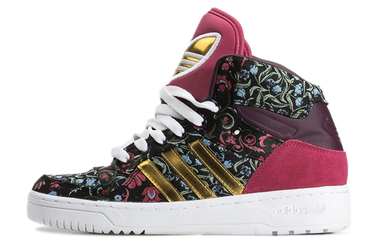 (W) adidas Originals M Attitude 'Black Red Colorblock'