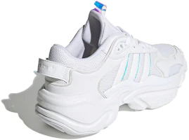 Shop adidas originals Magmur Runner 復古 低筒 跑步鞋 女款 白藍