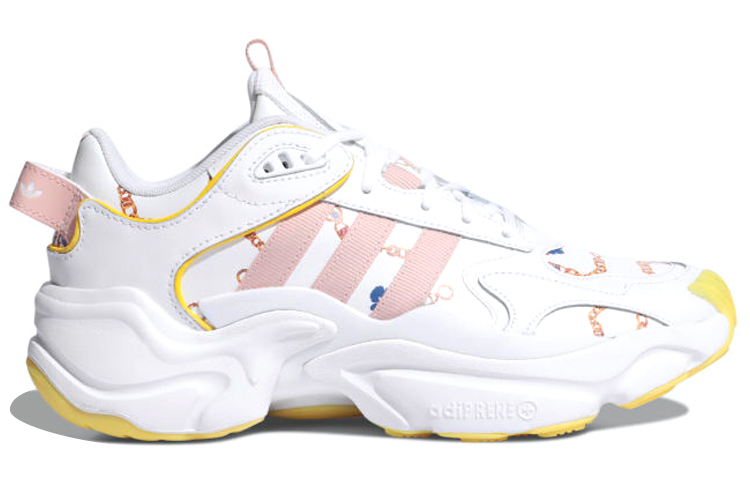(W) adidas originals Magmur RNNR 'White Yellow Pink' 圖 2