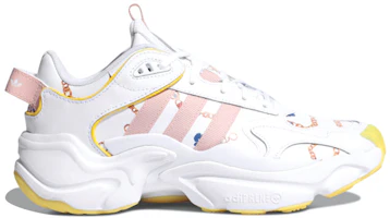 Order adidas originals Magmur Runner 低筒 跑步鞋 女款 白黃粉