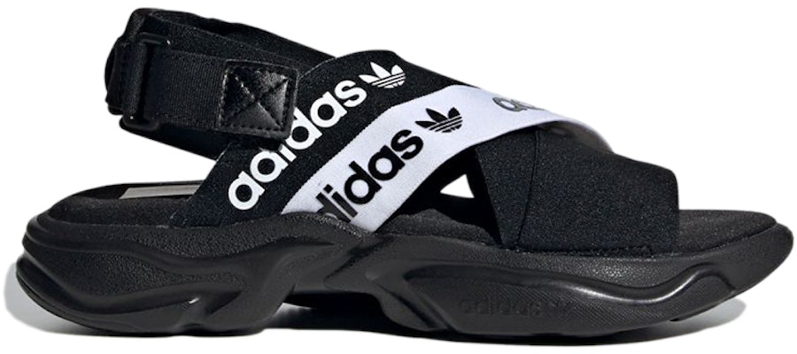 (Women) adidas Originals Magmur Sandal 'Black White' EF5850 Order (Women) adidas Originals Magmur Sandal 'Black White' EF5850